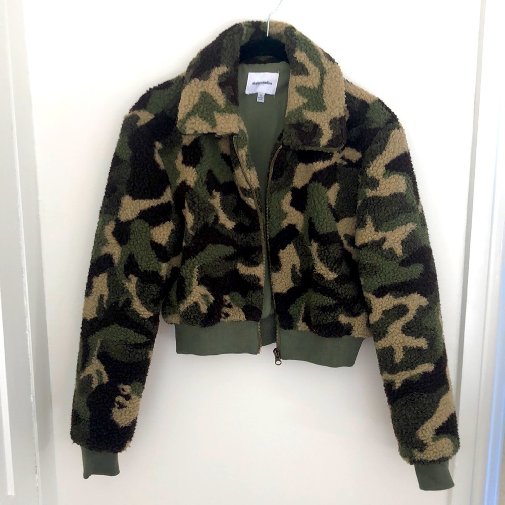 Jacket size s camouflage style